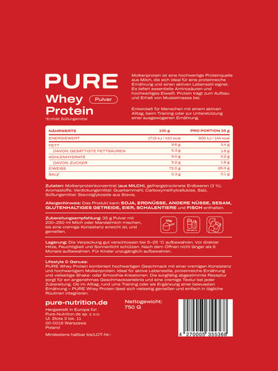 Whey Protein Whitechoc Strawberry